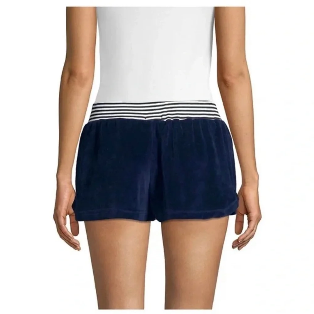 NWT SPLENDID Navy Velour Shorts, size XS